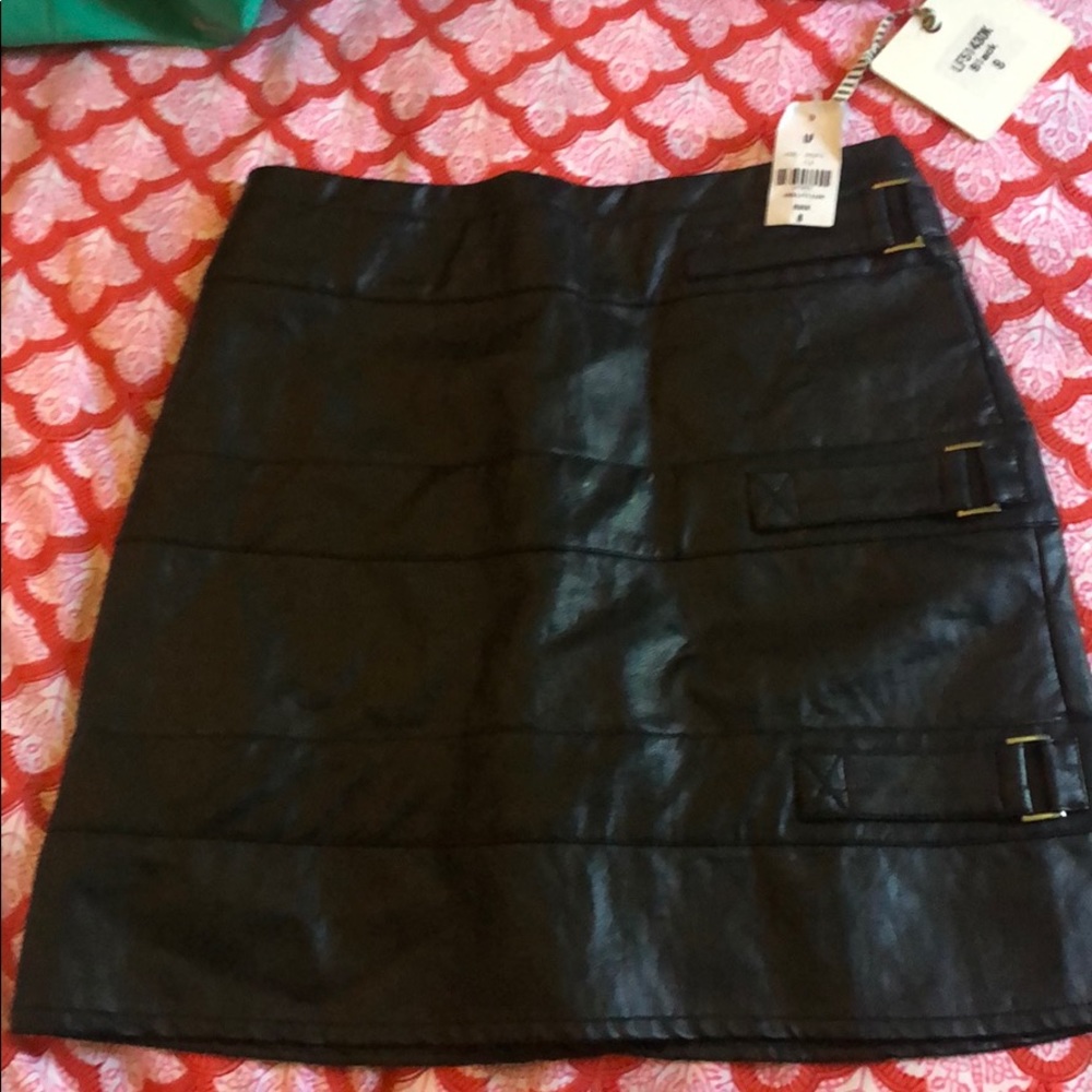 NWT LF black angel biba skirt